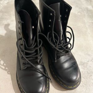 Dr. Martens Black Combat Boots